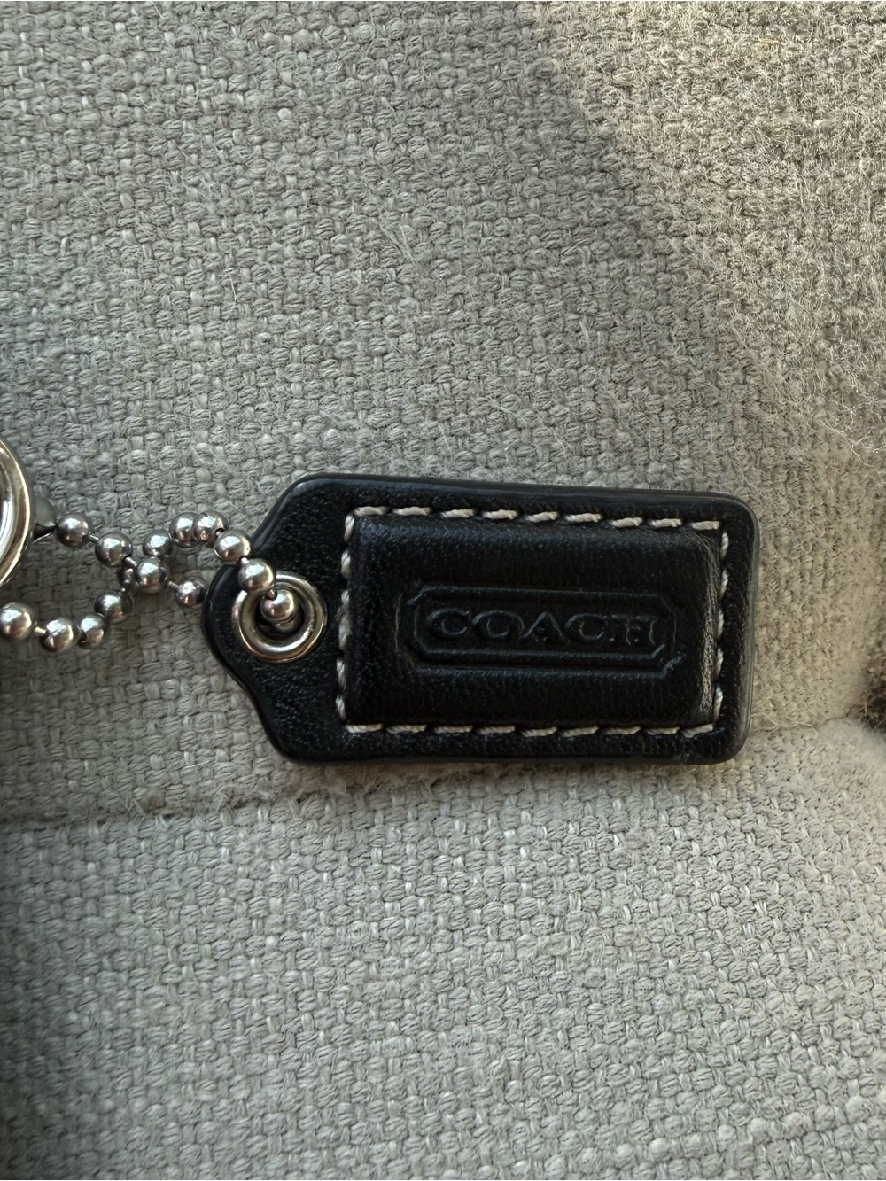Coach Black Leather Wristlet Purse - Sleek Everyday Clutch Gently used - Picture 3 of 7